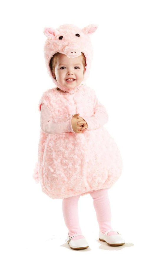 Belly Babies Pink Piglet Costume Child Toddler Medium 18-24 Months