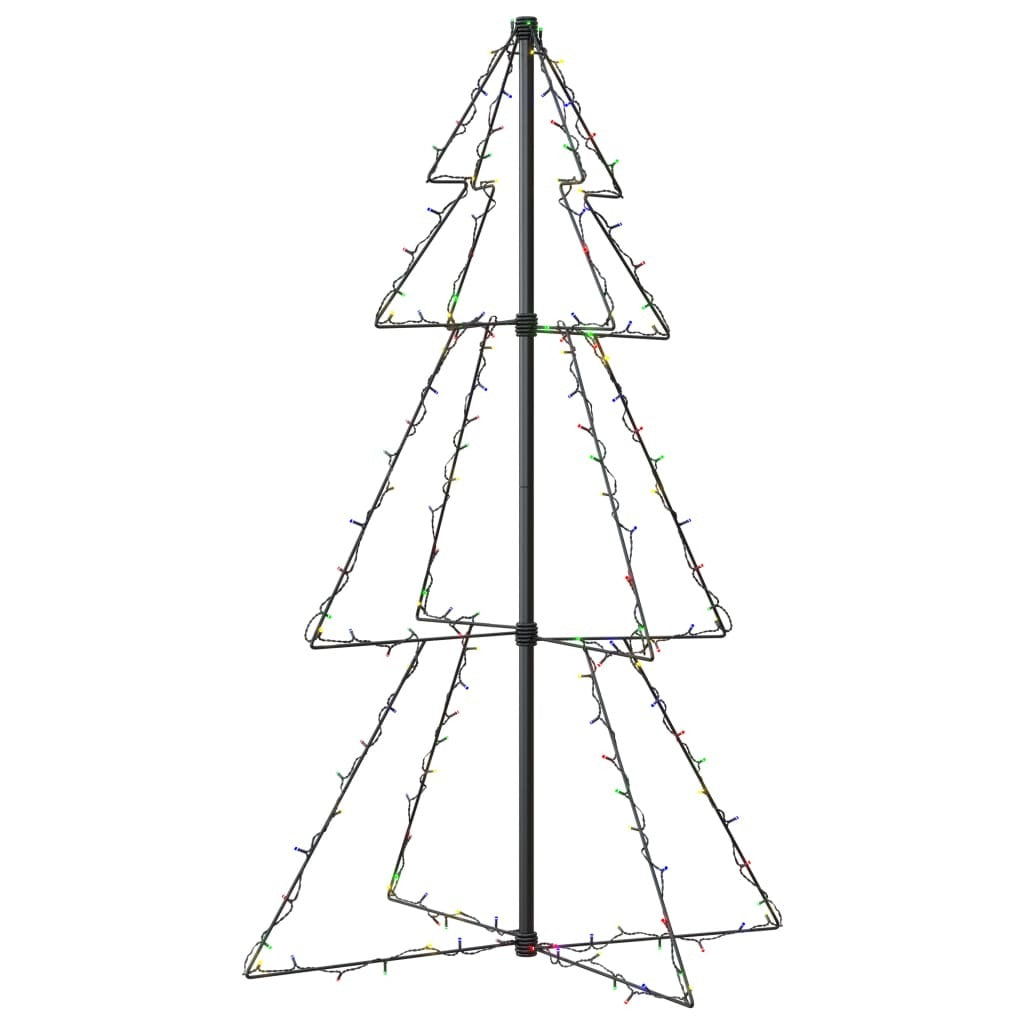 Christmas Cone Tree Colorful Metal Medium Christmas Cone Tree