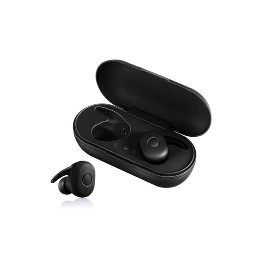 Color: BLACK - Twin Bluetooth Earpods With Chargeable Box