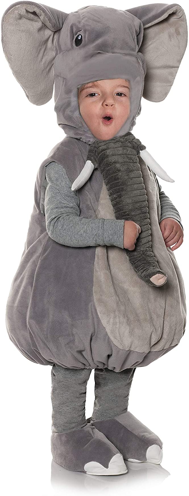 Elephant Plush Belly Babies Toddler Costume | Large (2-4T)