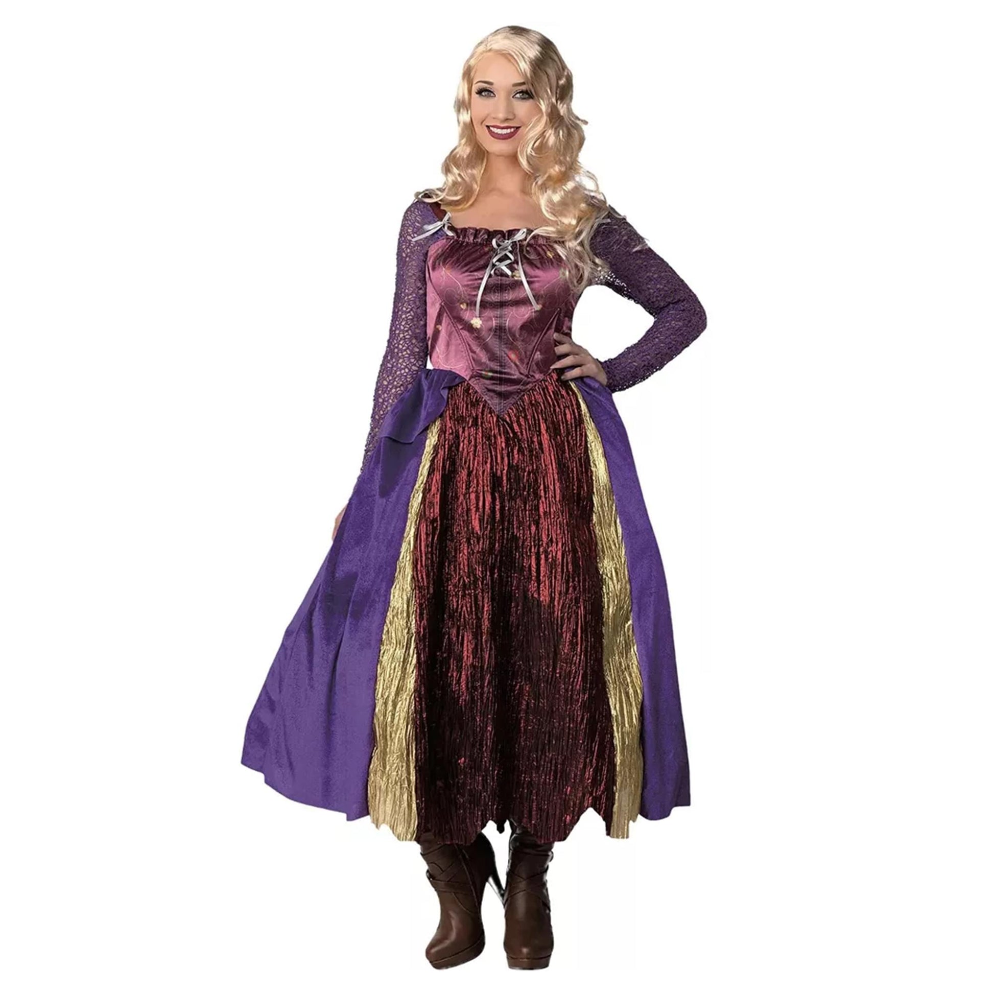 Salem Silly Witch Hocus Pocus Inspired Adult Costume | Large 14-16