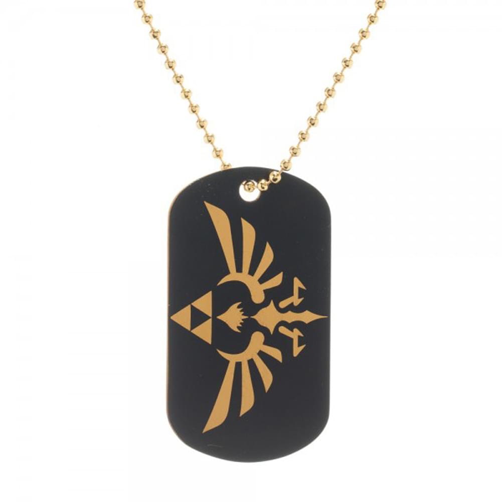 Legend of Zelda Black Dog Tags