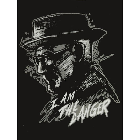 Breaking Bad I Am The Danger Lightweight Fleece Throw Blanket | 45 x 60 Inches