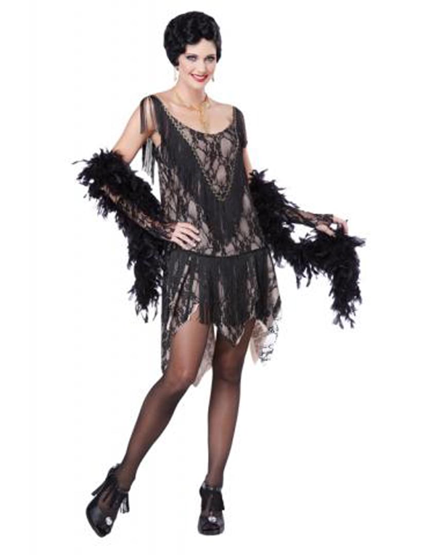 Gatsby Gal 20's Flapper Adult Costume X-Small