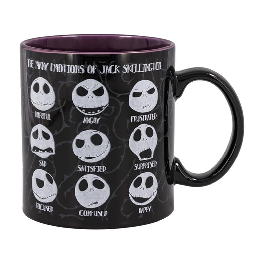 Disney The Nightmare Before Christmas Jack Emotions 20-Ounce Ceramic Mug