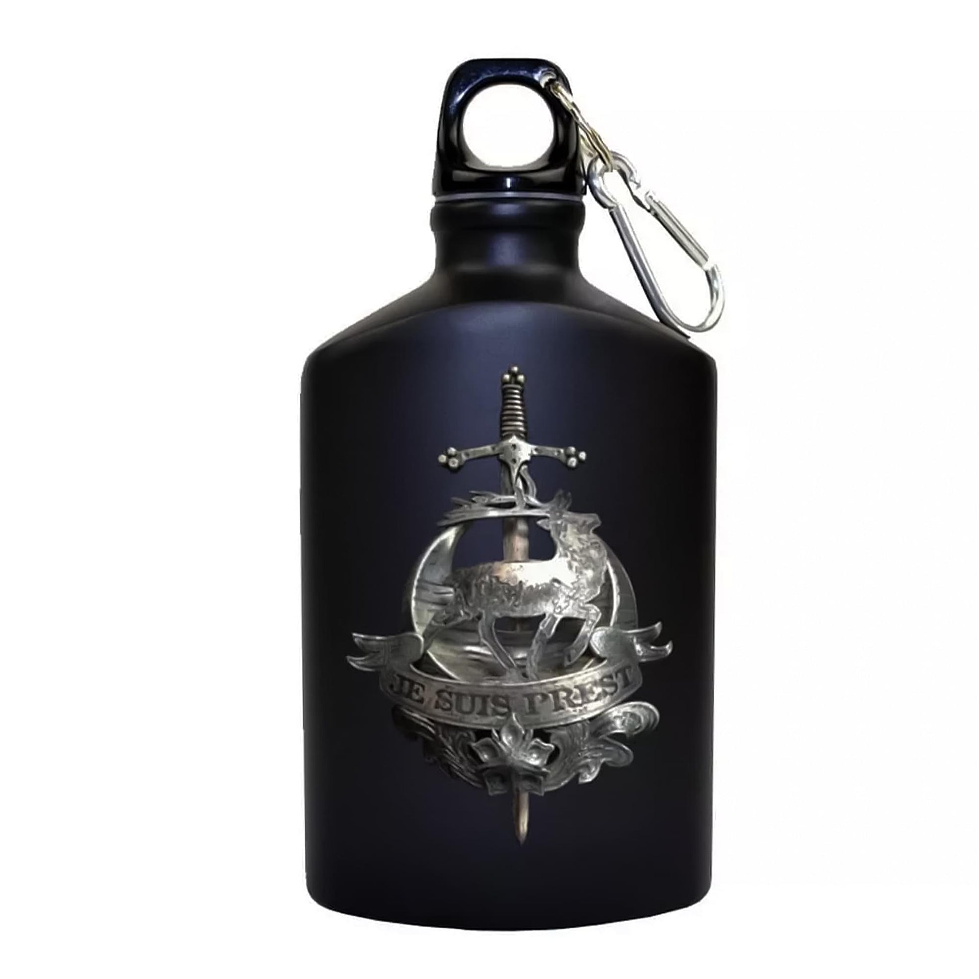 Outlander Fraser Clan Motto Metal Drink Bottle/Flask
