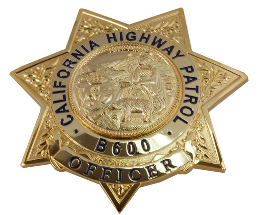 C.H.I.P. California Highway Patrol Police Officer Badge