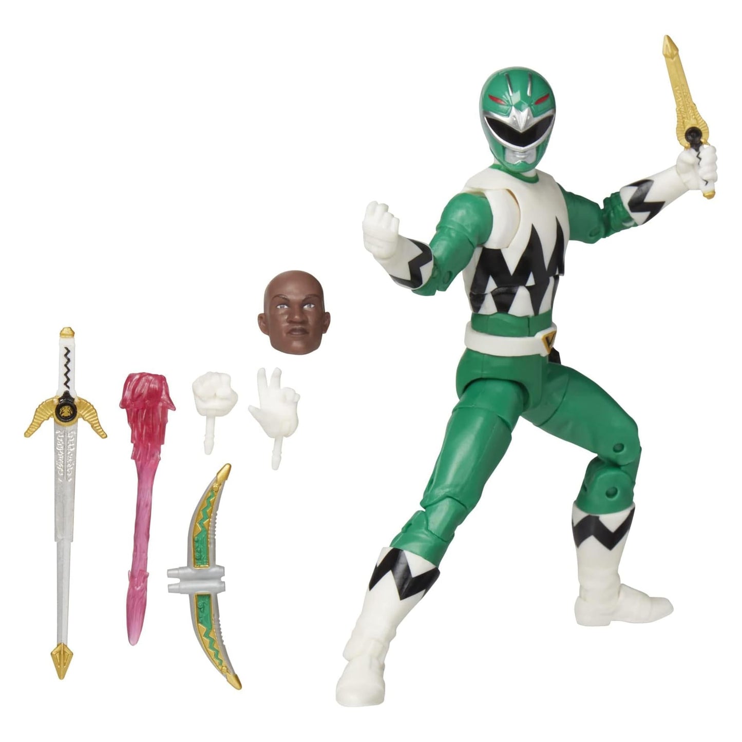 Power Rangers Lightning Collection Action Figure | Lost Galaxy Green Ranger