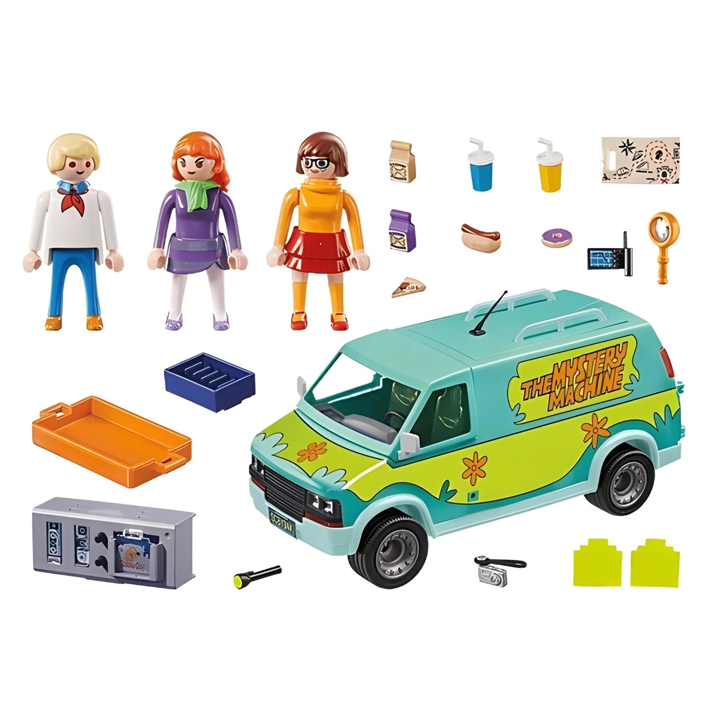 Scooby-Doo! Playmobil 70286 Mystery Machine Building Set
