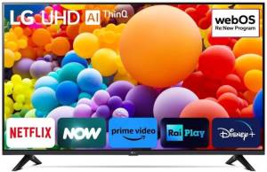 LG 55" LED 55UT73003 Ultra-HD 4K Smart TV Black EU