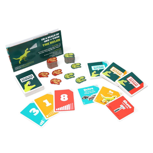 On A Scale Of One To T-Rex Card Game