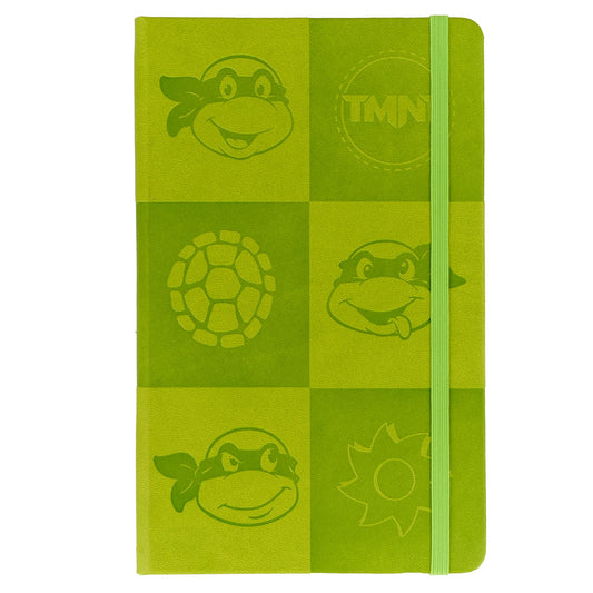 Teenage Mutant Ninja Turtles 80-Page Vegan Leather Notebook | 5 x 8 Inches