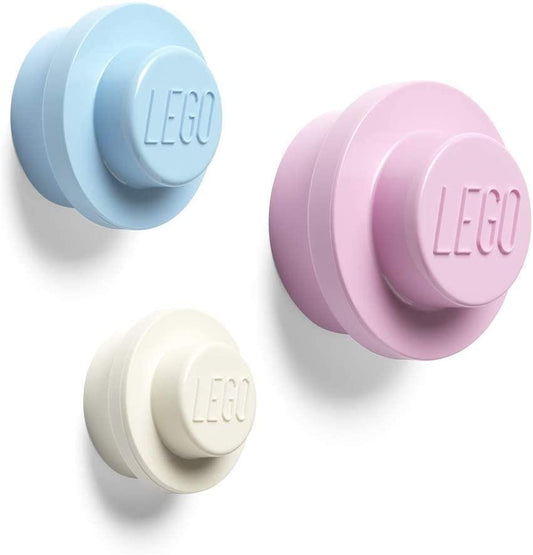 LEGO Wall Hanger Set | Pink | Blue | White