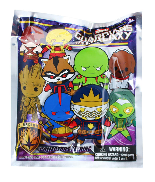 Marvel Guardians of the Galaxy Blind Bagged 3D Foam Figural Bag Clip | 1 Random