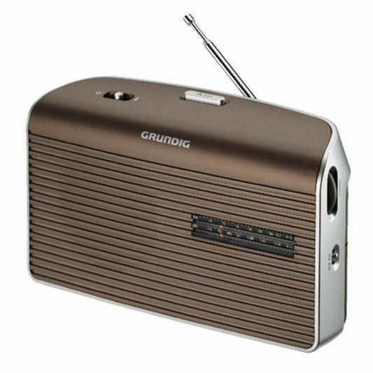 Transistor Radio Grundig MUSIC60    MOKA FM AM Brown