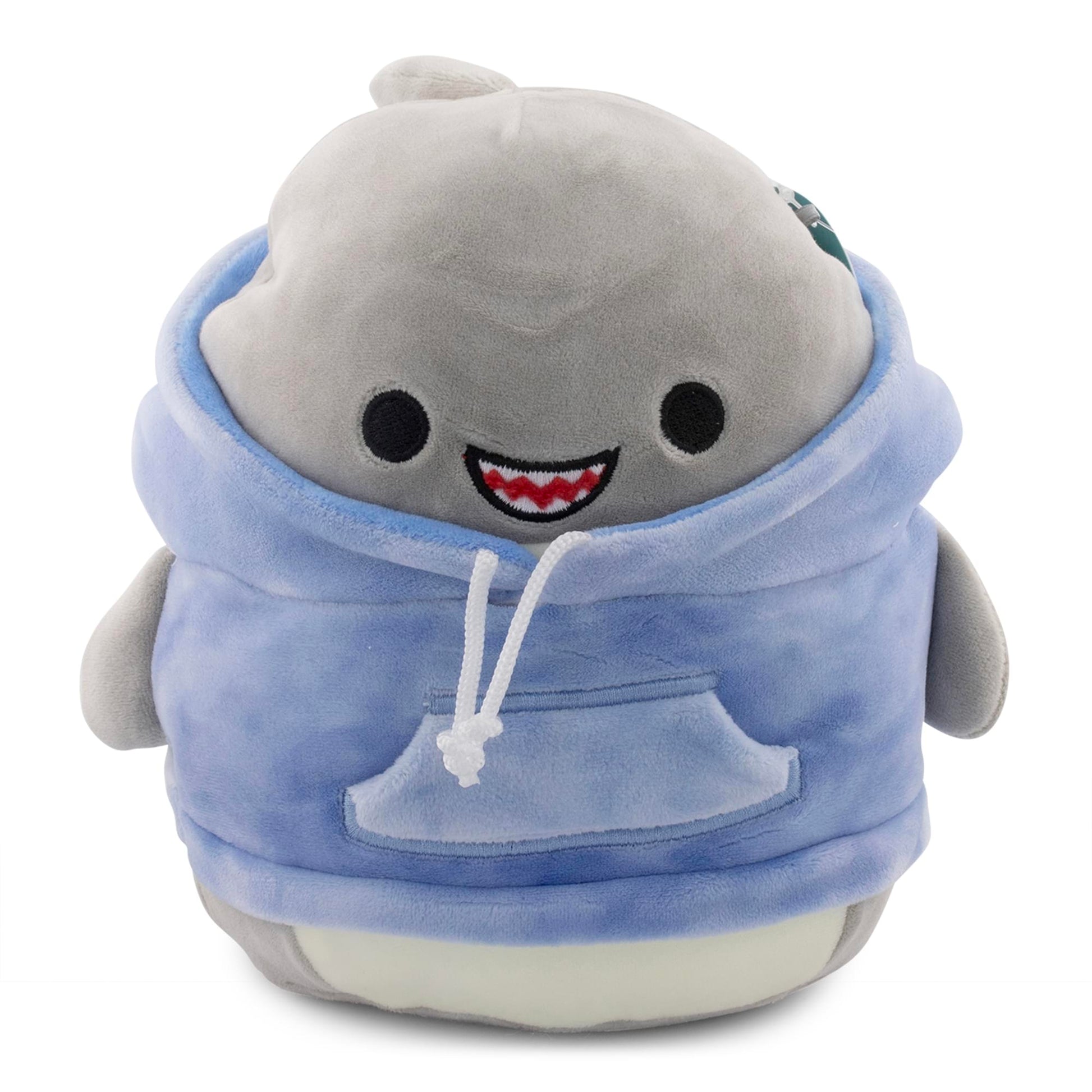 Squishmallows Hoodie Squad 8 Inch Plush | Gordon The Shark