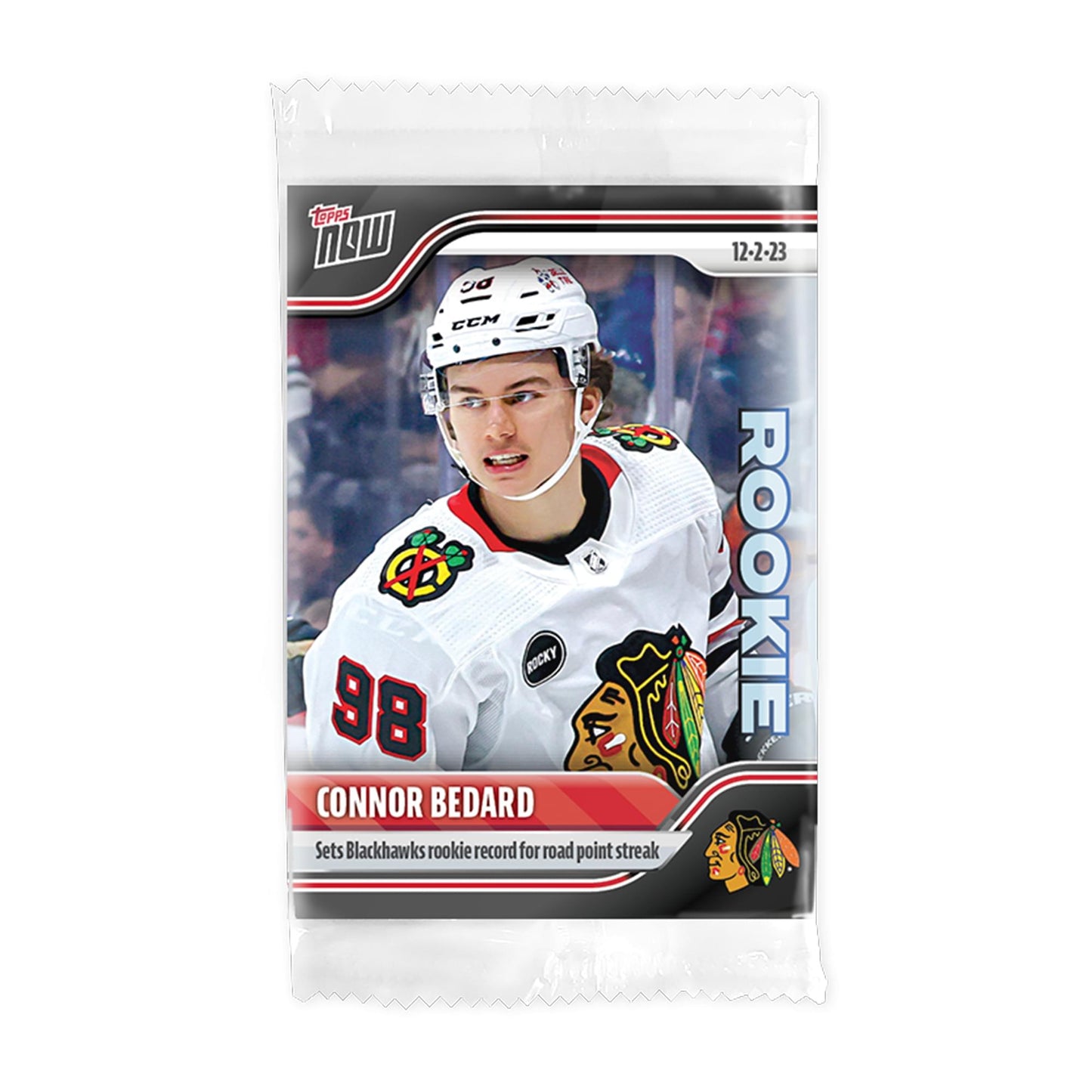 NHL 2023-24 TOPPS NOW Connor Bedard Sticker Card #52