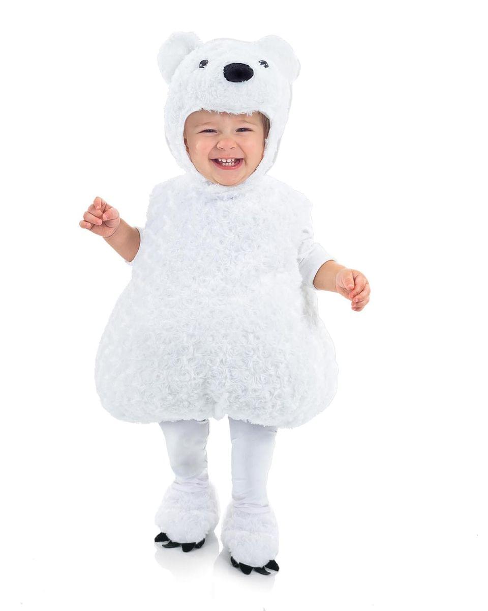 Belly Babies Polar Bear Costume Child Toddler L 2T-4T