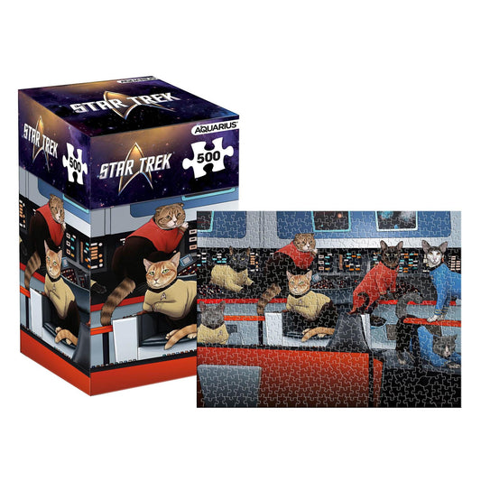 Star Trek Cats 500 Piece Jigsaw Puzzle (Vertical Box)
