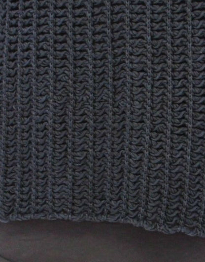 Blue Runway Netz Pullover Netted Sweater