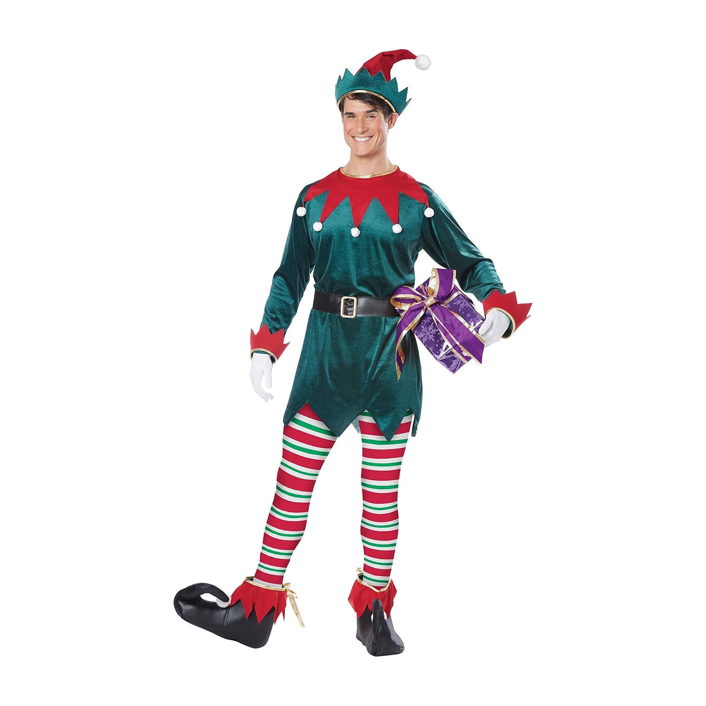 Christmas Elf Adult Costume | Small/ Medium
