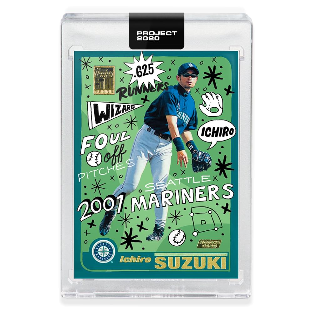 Topps PROJECT 2020 Card 62 - 2001 Ichiro by Sophia Chang