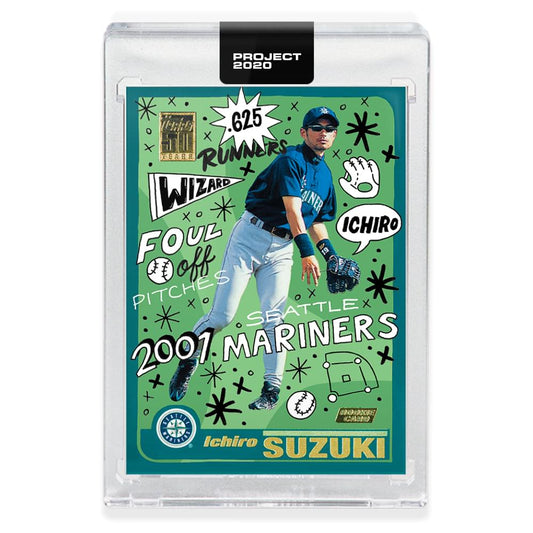 Topps PROJECT 2020 Card 62 - 2001 Ichiro by Sophia Chang