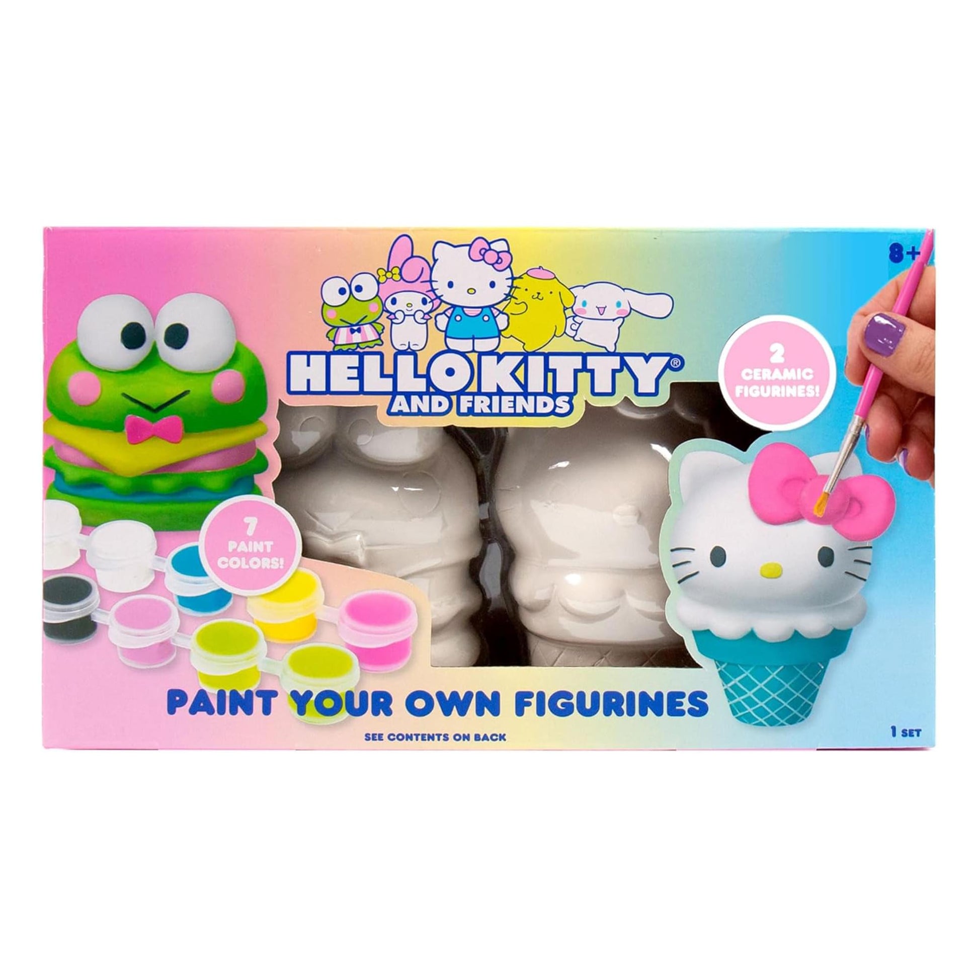 Sanrio Hello Kitty and Friends Paint Your Own Figurines Kit