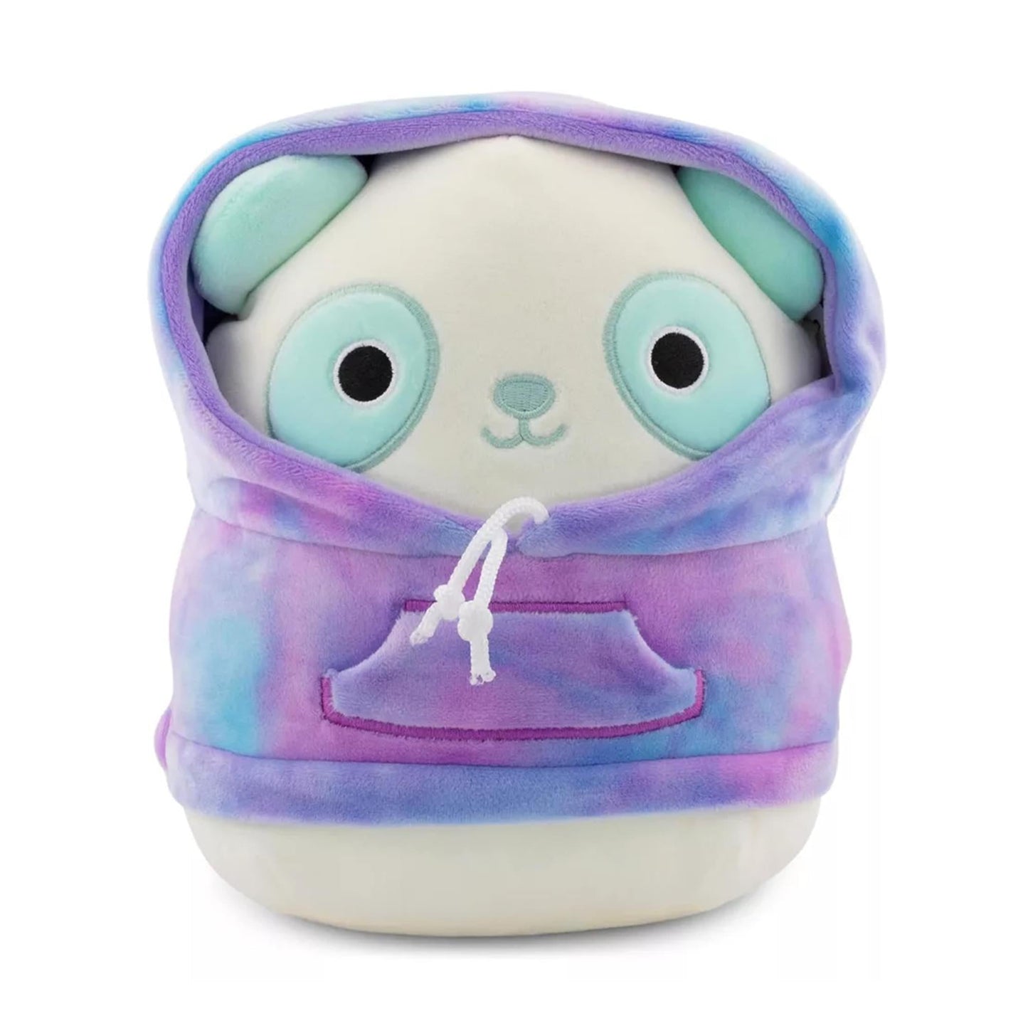Squishmallow 12 Inch Hoodie Plush | Sissy The Panda