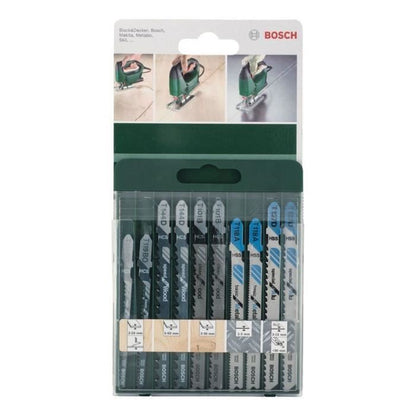 BOSCH Accessories - set 10 jigsaw blades -