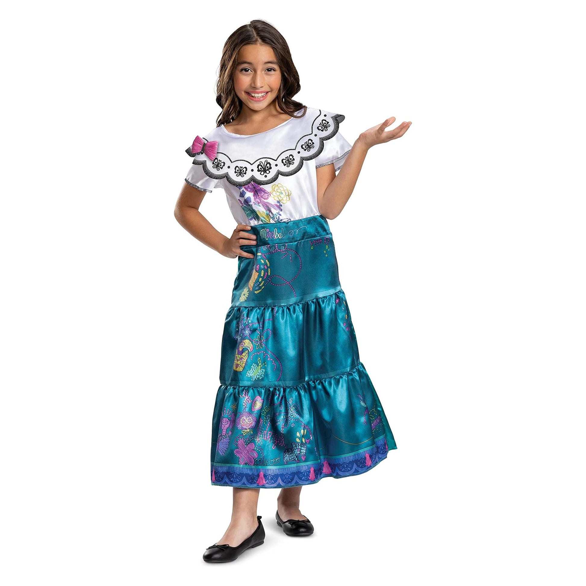 Disney Encanto Mirabel Girls Costume | X-Small (3T-4T)