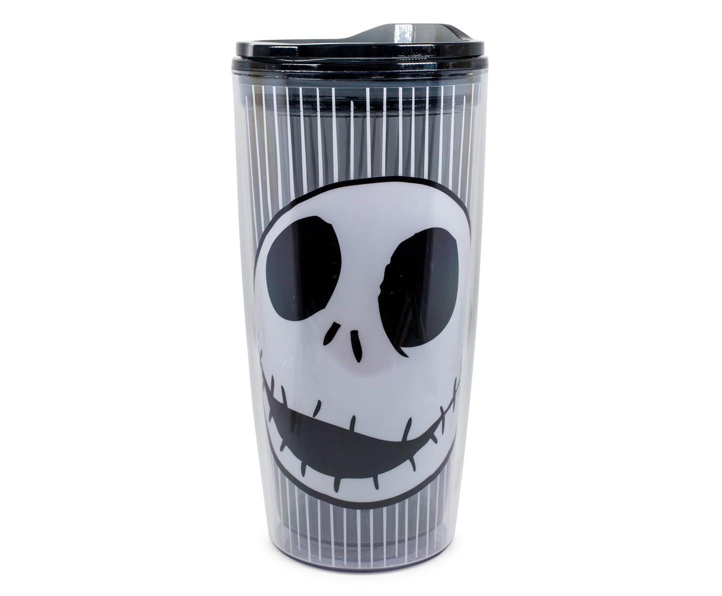 Disney Nightmare Before Christmas Jack Skull Plastic Travel Tumbler | 20 Ounces