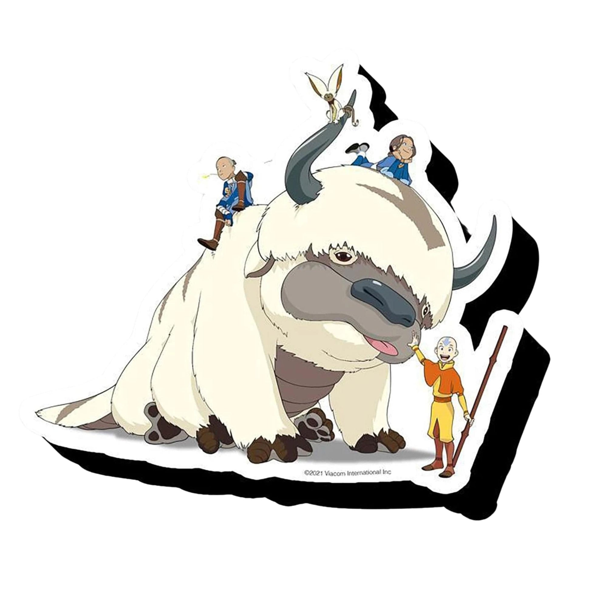 Avatar The Last Airbender Appa & Gang Funky Chunky Magnet