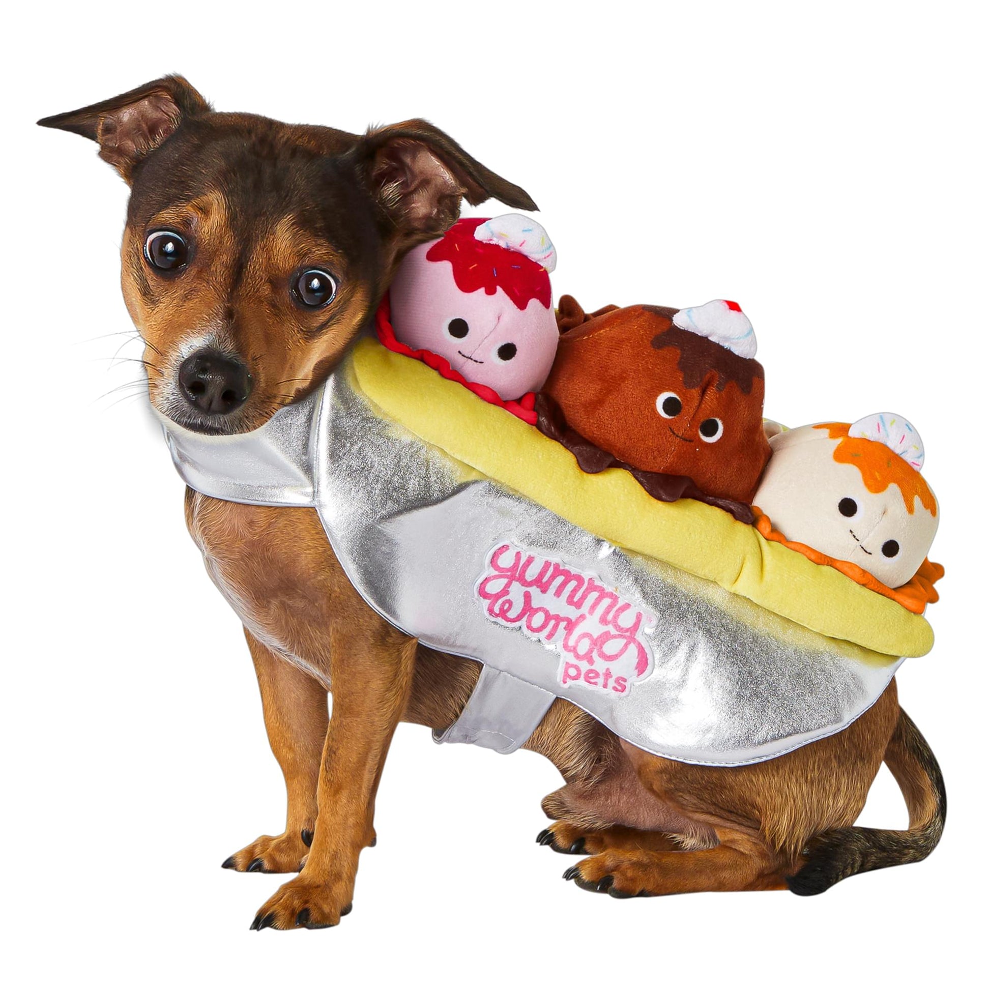 Yummy World Banana Split Pet Costume | Small