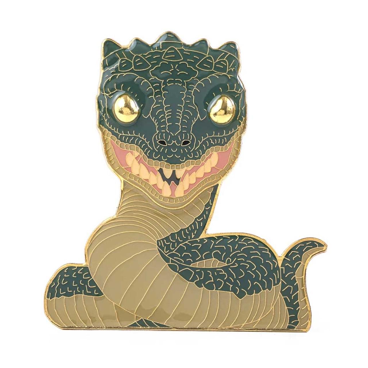 Harry Potter Funko POP Pin Large Enamel Pin | Basilisk