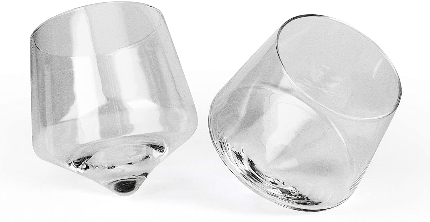 Rolling 6.3oz Whiskey Glasses | Set of 2
