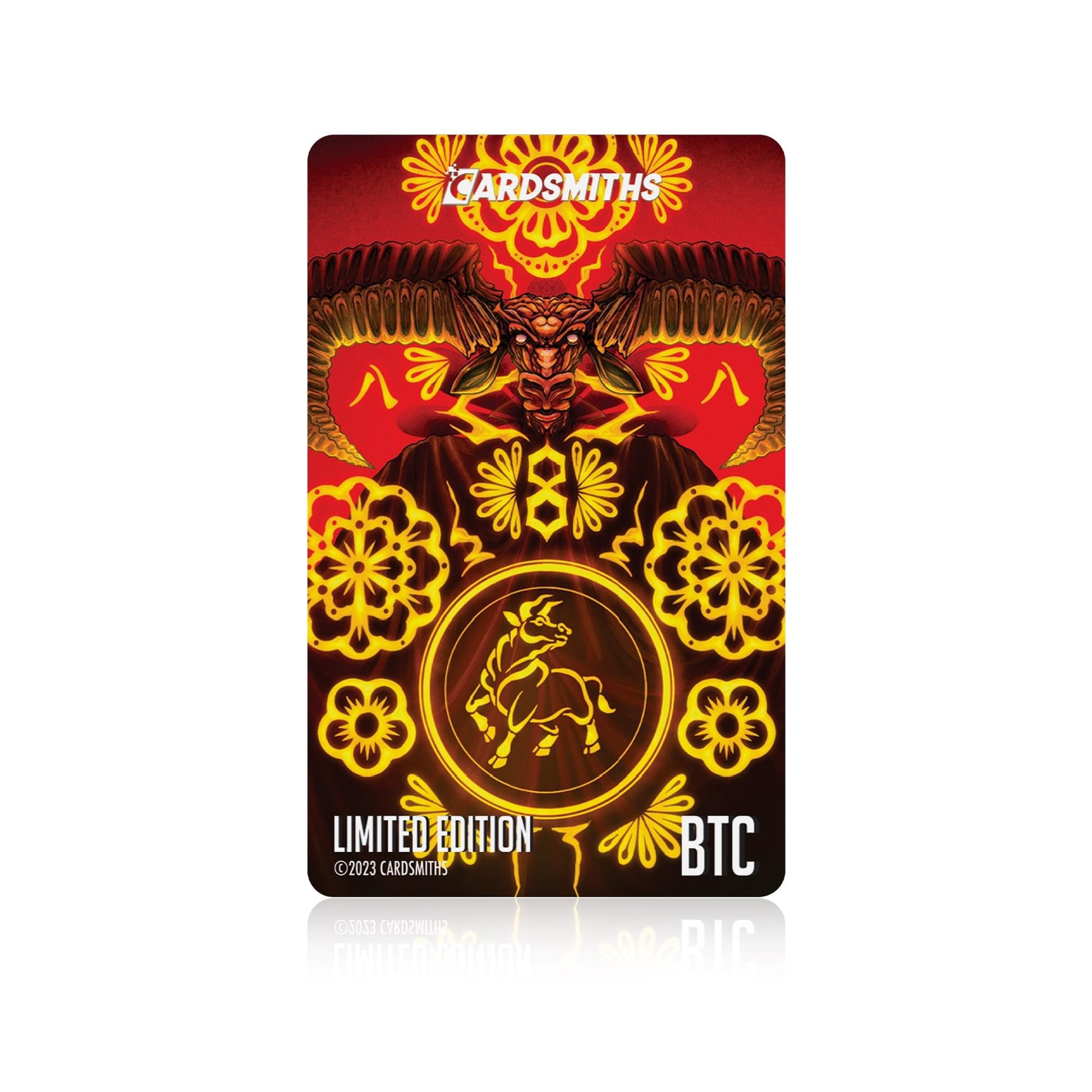 Cardsmiths Bitcoin Ballet Limited Edition Wallet Card | Year of the Ox