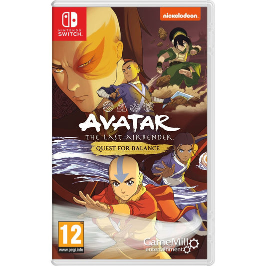 Video game for Switch Just For Games Avatar: The last airbender - Quest for balance