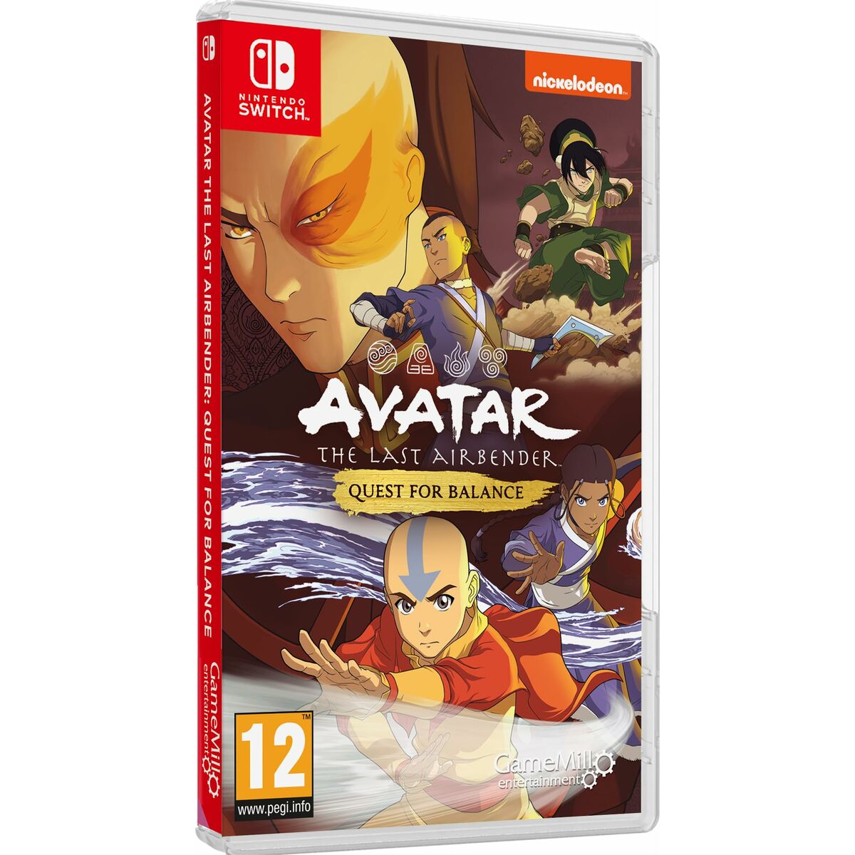 Video game for Switch Just For Games Avatar: The last airbender - Quest for balance