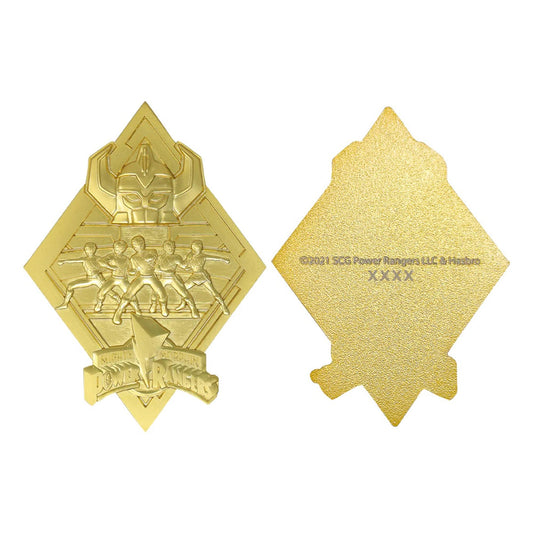 Power Rangers Limited Edition 24k Gold Plated Medallion