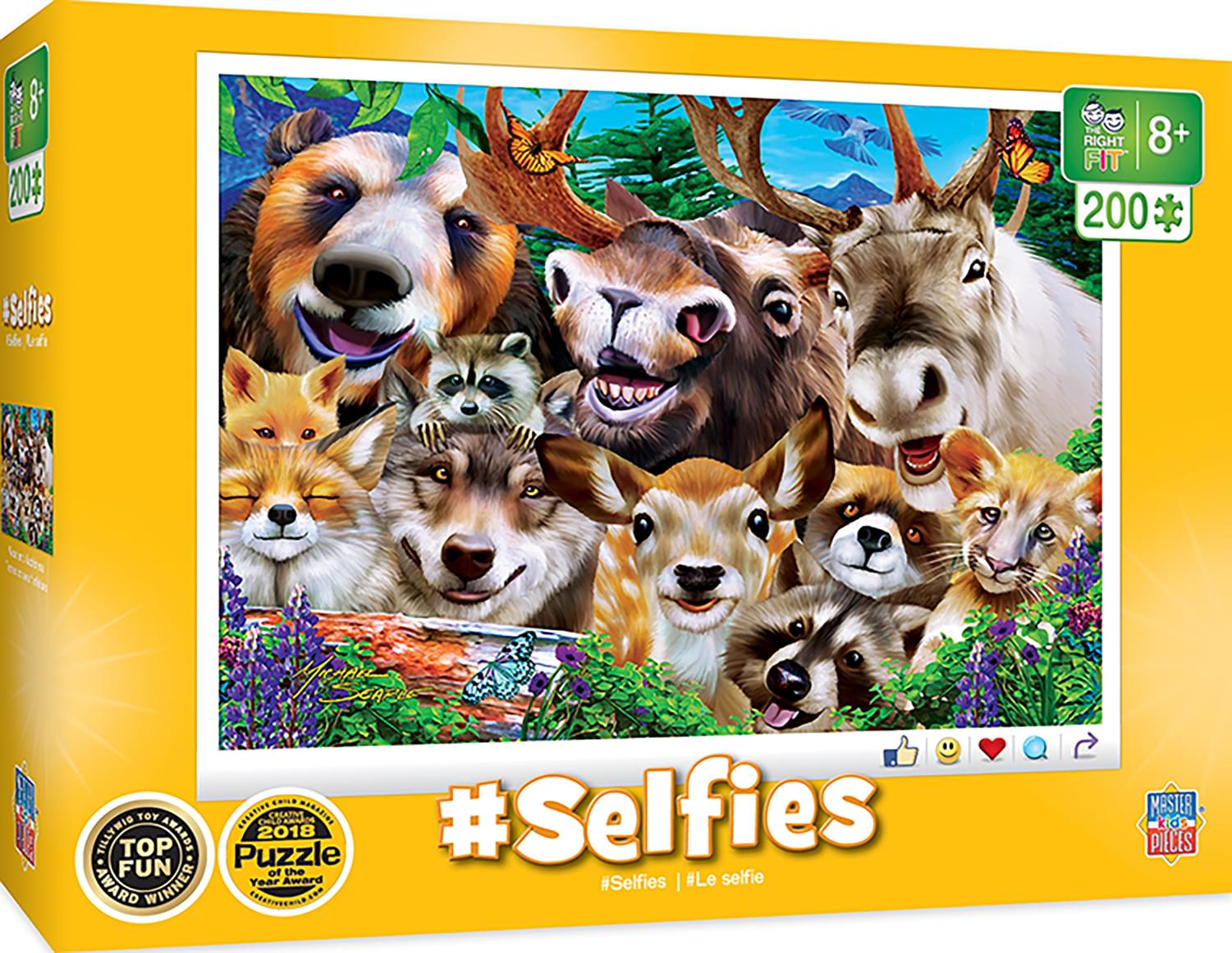 Selfies Woodland Wackiness 200 Piece Jigsaw Puzzle