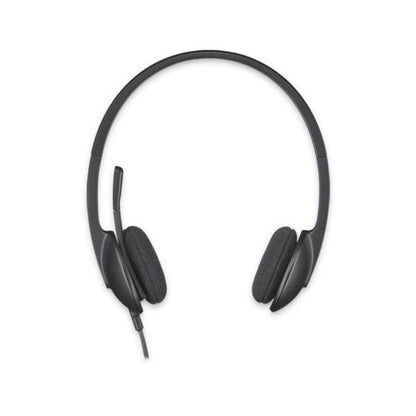 Headphones with Microphone Logitech 981-000475 USB 1,8 m Black (1 Unit)