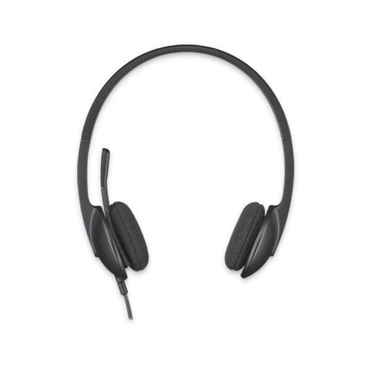 Headphones with Microphone Logitech 981-000475 USB 1,8 m Black (1 Unit)