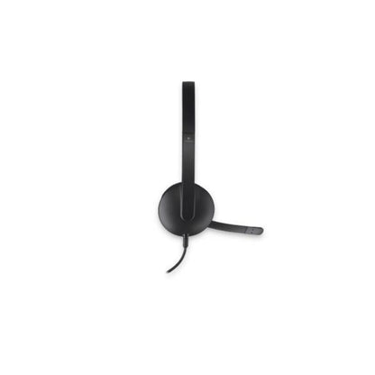 Headphones with Microphone Logitech 981-000475 USB 1,8 m Black (1 Unit)