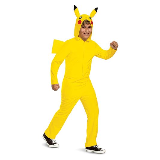 Pokemon Pikachu Child Costume Jumpsuit | Large (10-12)