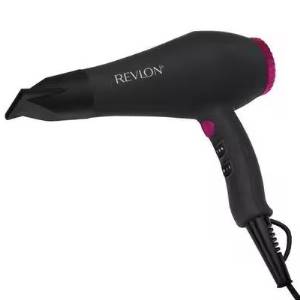 Revlon Asciugacapelli Smooth Brilliance 2000W Nero/Rosa