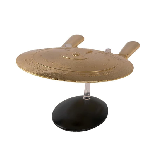 Eaglemoss Star Trek Starship Replica | XL USS Enterprise NCC-1701-D Gold Variant