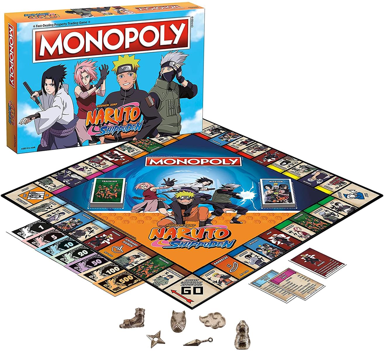Naruto Monopoly Boardgame