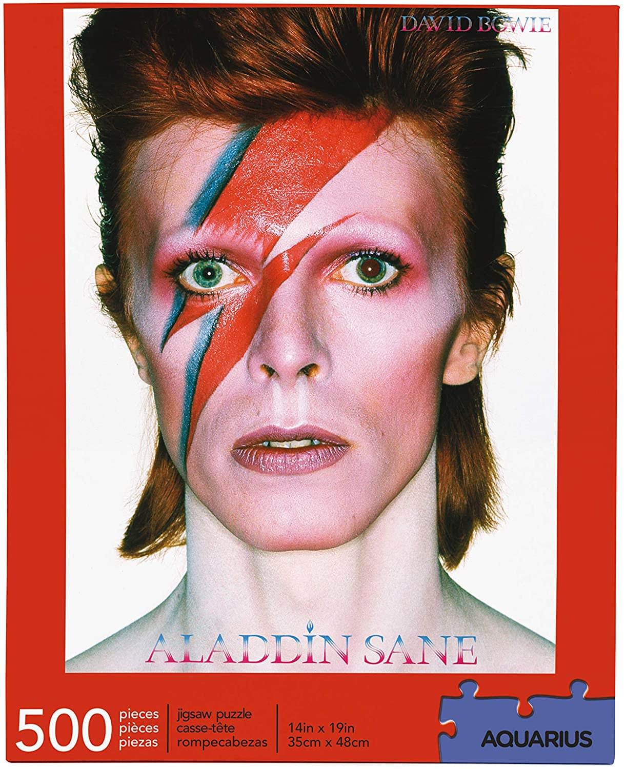 David Bowie Aladdin Sane 500 Piece Jigsaw Puzzle