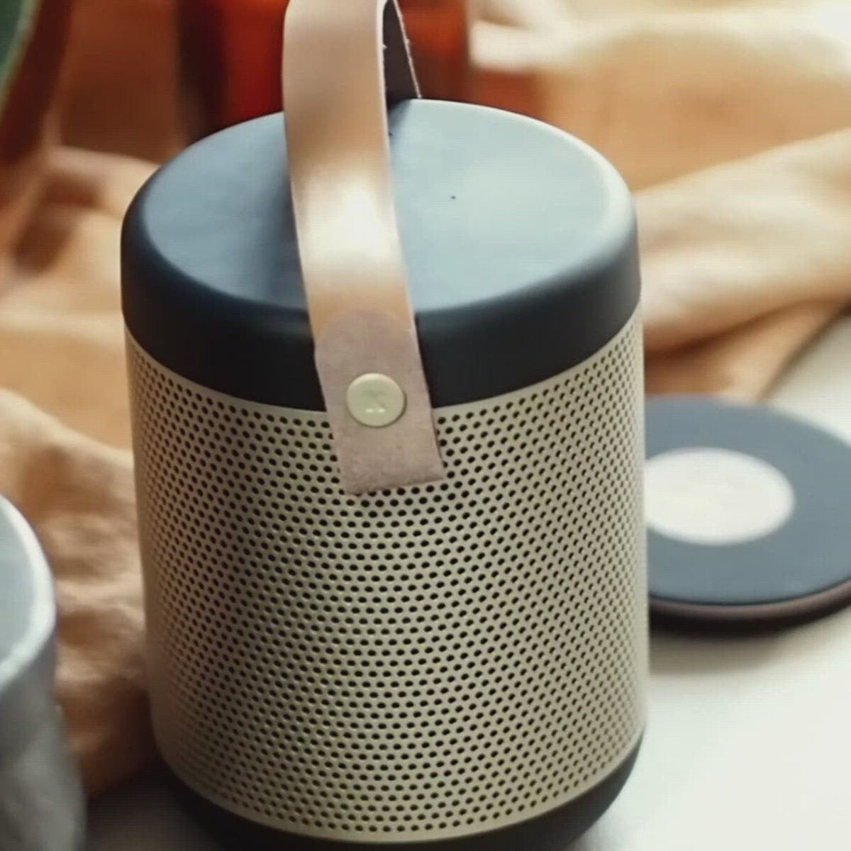 Portable Bluetooth Speakers Kreafunk KFWT72 Black 15 W 2 x 15 W